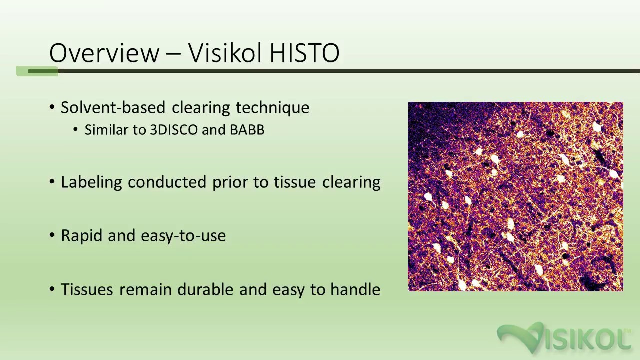 Visikol HISTO Getting Started Tutorial