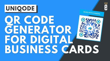 Make Digital Business Cards with the Uniqode QR Code Generator