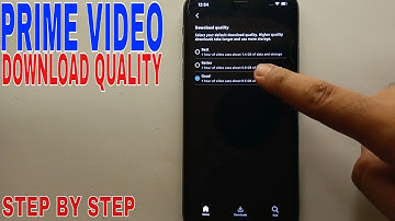 ✅  How To Manage Download Quality On Prime Video 🔴