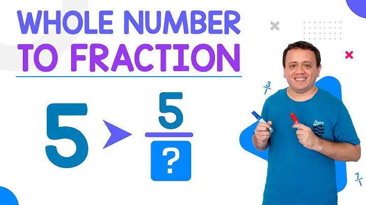 Converting whole numbers to fractions