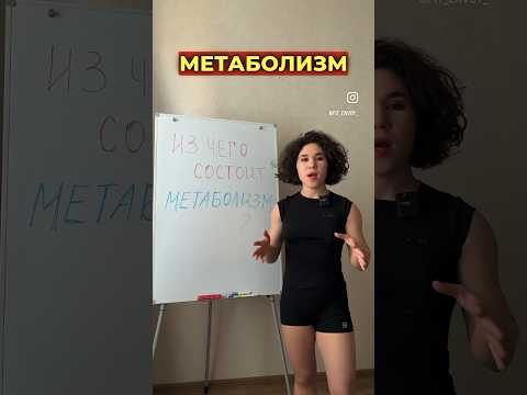 Из чего состоит наш МЕТАБОЛИЗМ? #метаболизм #похудение #обменвеществ
