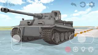 So Amazing - Tiger Tank demonstration ( Tank Physics Mobile Gameplay )