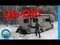 RV Life | Unprepared for Snow | Camper Stuck | Snowbound | Winter Camping Tips