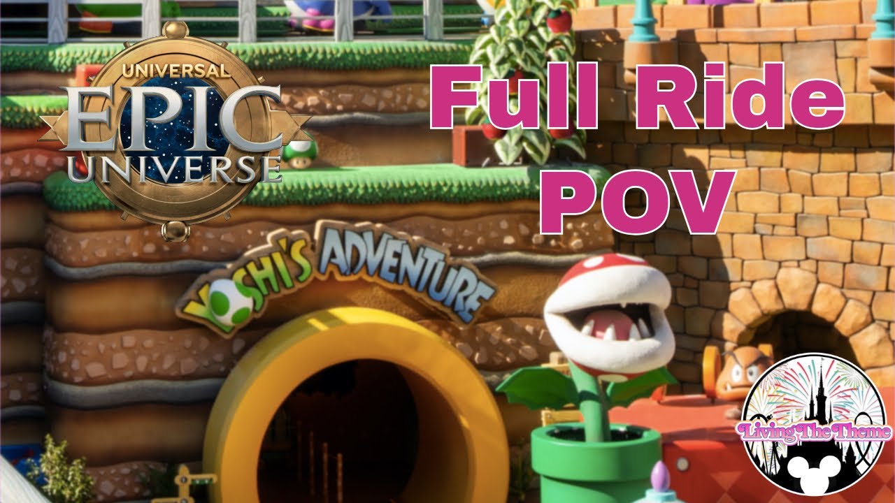 Yoshi’s Adventure - Ride POV - Epic Universe 2025 