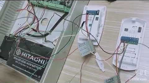 FC-7688 wiring professional business security service burglar and fire alarm @vedardalarm3328