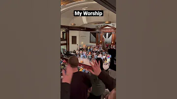 Heartfelt singing of “My Worship” by Phil Thompson at Asbury Revival