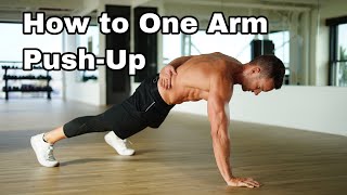 How To Do a One Arm Push-Up