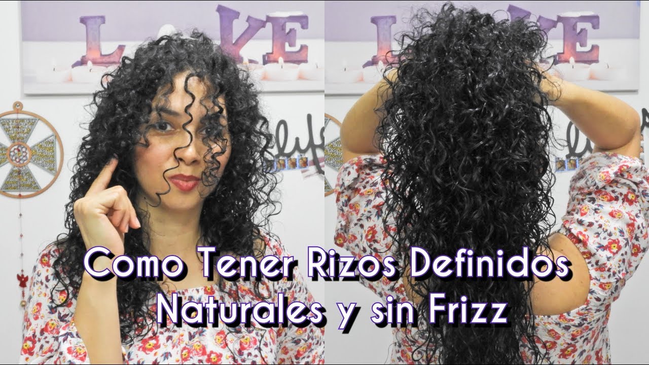 compresión cerveza negra Prehistórico Como Tener Rizos Definidos Naturales y sin Frizz by Belleza sin Limites -  YouTube