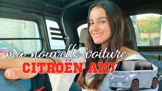 Je vous présente enfin ma voiture Citroën Ami !