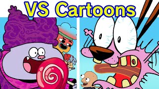 Friday Night Funkin' VS Cartoons | Tobias/Chowder/Pizza Steve/Robot Jones/Sumo/Courage Dog (FNF Mod)