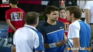 Quarrel Fish vs Dimitrov - Hopman Cup 2012