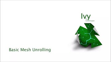 Ivy basic mesh unroll
