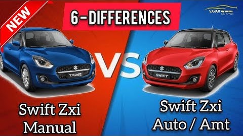 2021 Swift Zxi vs Swift Zxi Automatic || Swift Manual vs Automatic