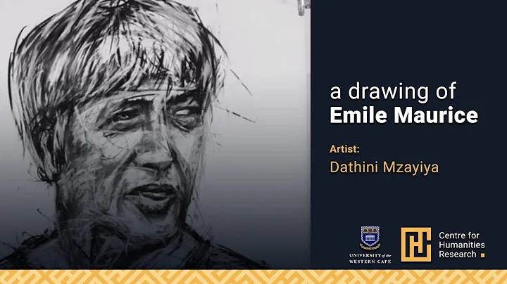 A drawing of Emile Maurice by Dathini Mzayiya