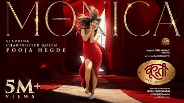 Monica -Hindi Song | Coolie The Powerhouse | Rajinikanth| Sun Pictures| Lokesh| Anirudh| Pooja Hegde