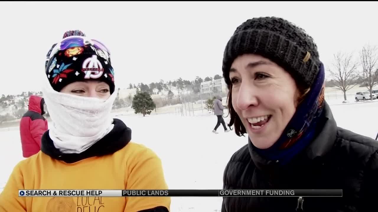 Search and Rescue run draws hundreds in freezing weather