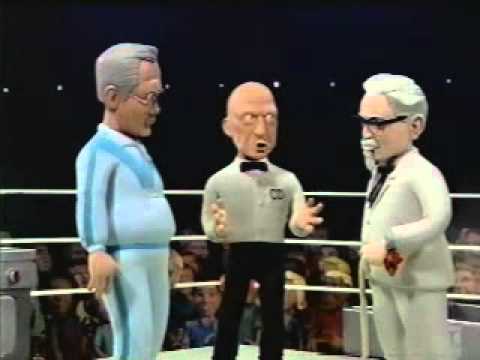 Celebrity Deathmatch - Colonel Harlan Sanders vs Dave Thomas