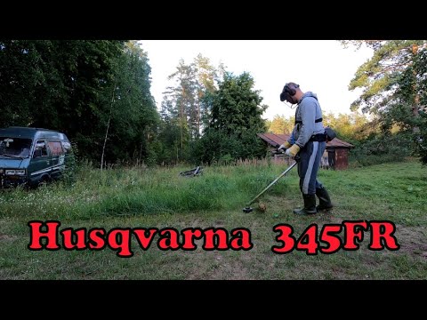 Husqvarna в деле.Покос