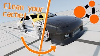 How to PROPERLY clean your cache in BeamNG (no more reshade deleted, or missing mods/user files)