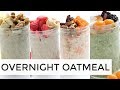 How To Make Overnight Oatmeal | 4 MORE Easy Healthy Recipes