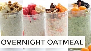 Learn how to make overnight oatmeal four delicious ways!
✳︞subscribe: http://tinyurl.com/jaxbcd6 ✳︞sign up my
newsletter here: https://tinyurl.com/y6wl949...