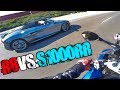 AUDI R8 V10 vs BMW S1000RR