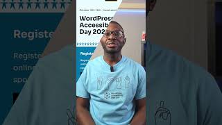 Daveden invites you to #wpa11yday #wpad25