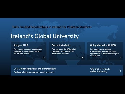 fully-funded-scholarships-in-ireland-for-pakistani-student