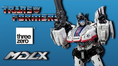 Threezero MDLX JAZZ Transformers Action Figure Review 4K