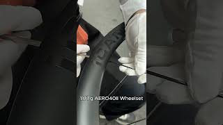Assembly of the 1177g AERO40II wheelset: From 0 to 1.