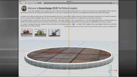 Strata Design 3D CX 7 Screencast - MacUpdate Promo