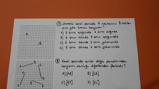 5.sınıf temel geometrik şekiller soru çözümleri @Bulbulogretmen  #matematik #doğru #doğruparçası