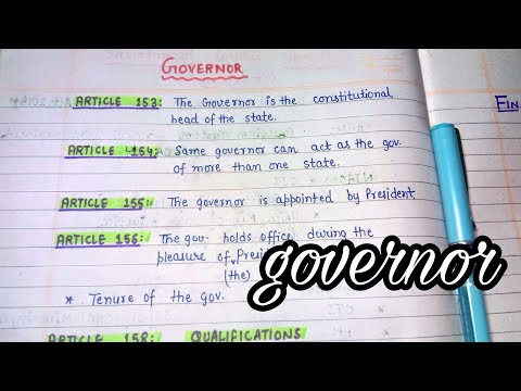 Governor (Part 1)