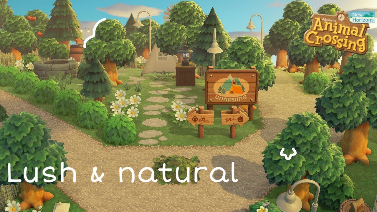 The Prettiest Natural & Lush Island Ever!! | Island Tour | Animal Crossing New Horizons | 