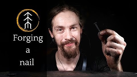How to Forge a Nail | Blacksmithing Tutorial