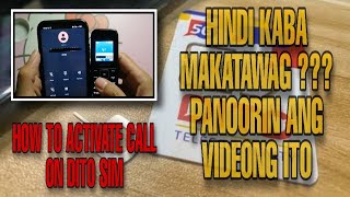 HOW TO ACTIVATE CALL ON DITO SIMCARD | HOW TO ACTIVATE VoLTE | Rodel Alarde