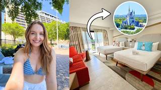 Disney’s Contemporary Resort Staycation Vlog | Theme Park View Room Tour, Pool Day & Fireworks