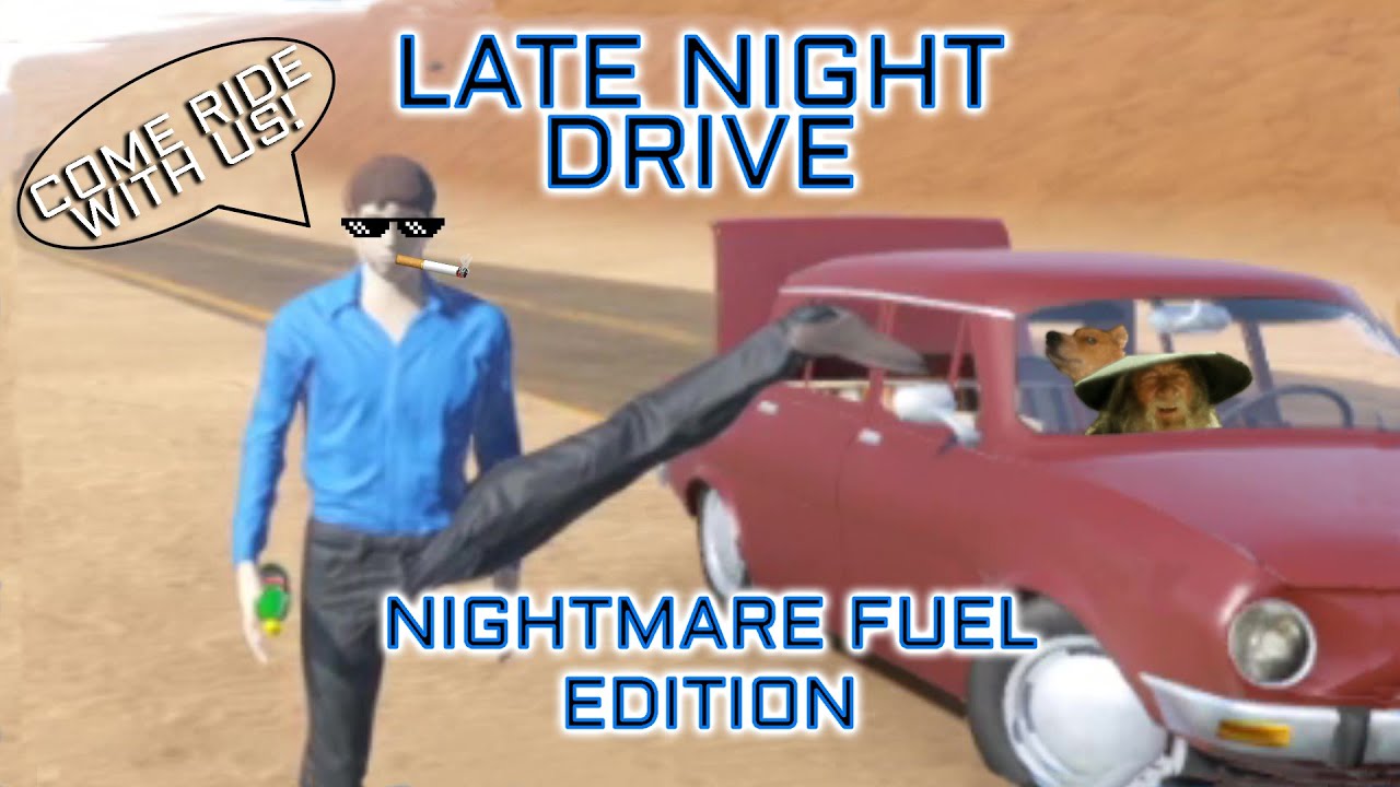 DO NOT PLAY THIS GAME AT 3 AM! - The Long Drive is Nightmare Fuel - YouTube
