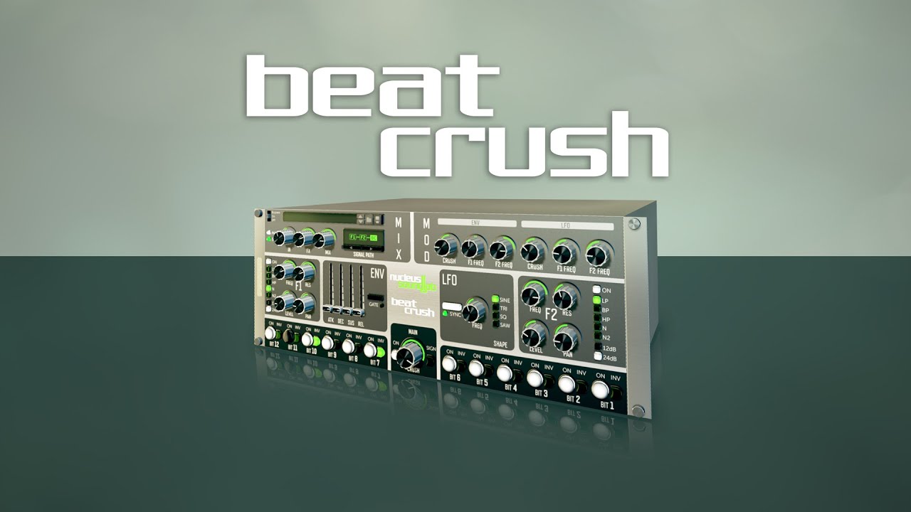 Distortion Rack Beat Crush 12-Bit Distortion - Rack Extension Demo - YouTube