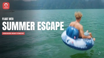 Ultimate River Float for Adults | QPAU Inflatable Drift Tube