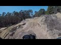 8 BMW F800GS with Dunlop trailmax mission tires ridng through all sorts of terrains