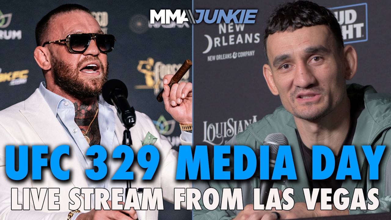UFC 329: McGregor vs. Holloway 2 media day