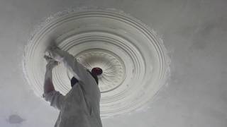 Plaster of paris fan bux design in irani style I pop designs I architectures I House interiors
