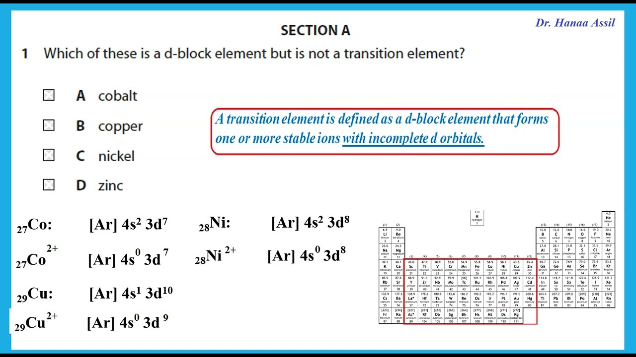 Unit 5 October 2023 -  A2 Chemistry Edexcel -  Dr  Hanaa Assil