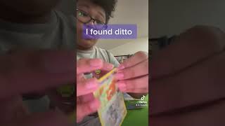 On Pt 6 Pokémon Card Opening. I Found Ditto! #Pokemon #Shorts