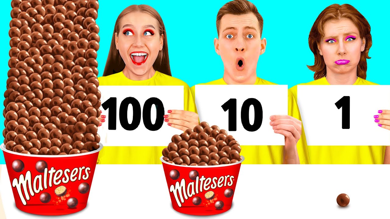 100 Layers of Food Challenge | Awesome Kitchen Tricks by PaRaRa Challenge