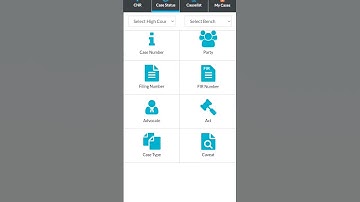 Case status District court and High court by e court App