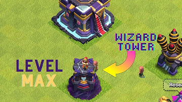 Wizard Tower | Upgrade Level 1 to Max | Clash of Clans | Clash Cuts