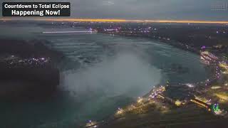 Felt like Night During Total Solar Eclipse at Niagara Falls