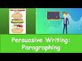 Understanding Paragraphs in Persuasive Texts